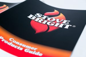 Digital printing example of Stove Bright Catalog